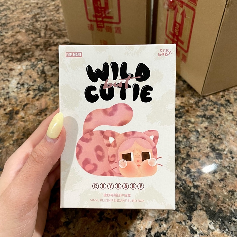Authentic & Unopened CRY BABY WILD BUT CUTE SERIES- Plush Pendant (CamoCutie) - Picture 2 of 7